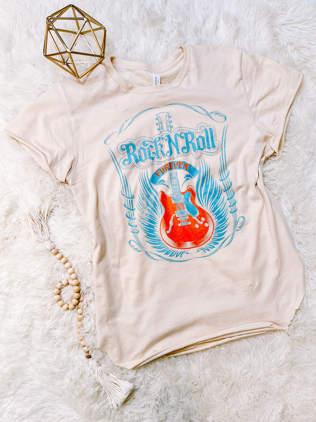 Side Slit Rock and Roll Tee | Country Made Designs