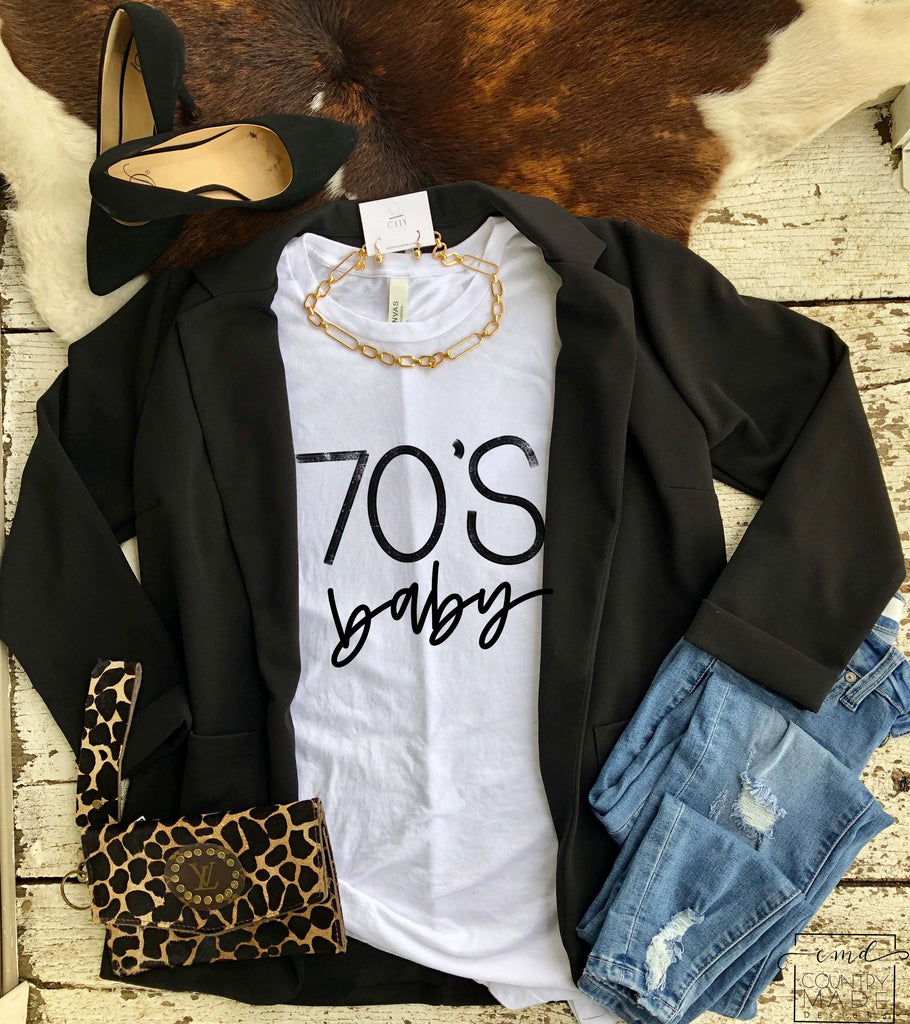 70s Baby Tee