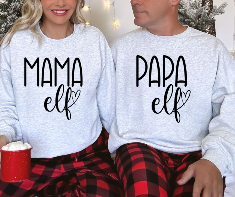 Mama and Papa Elf