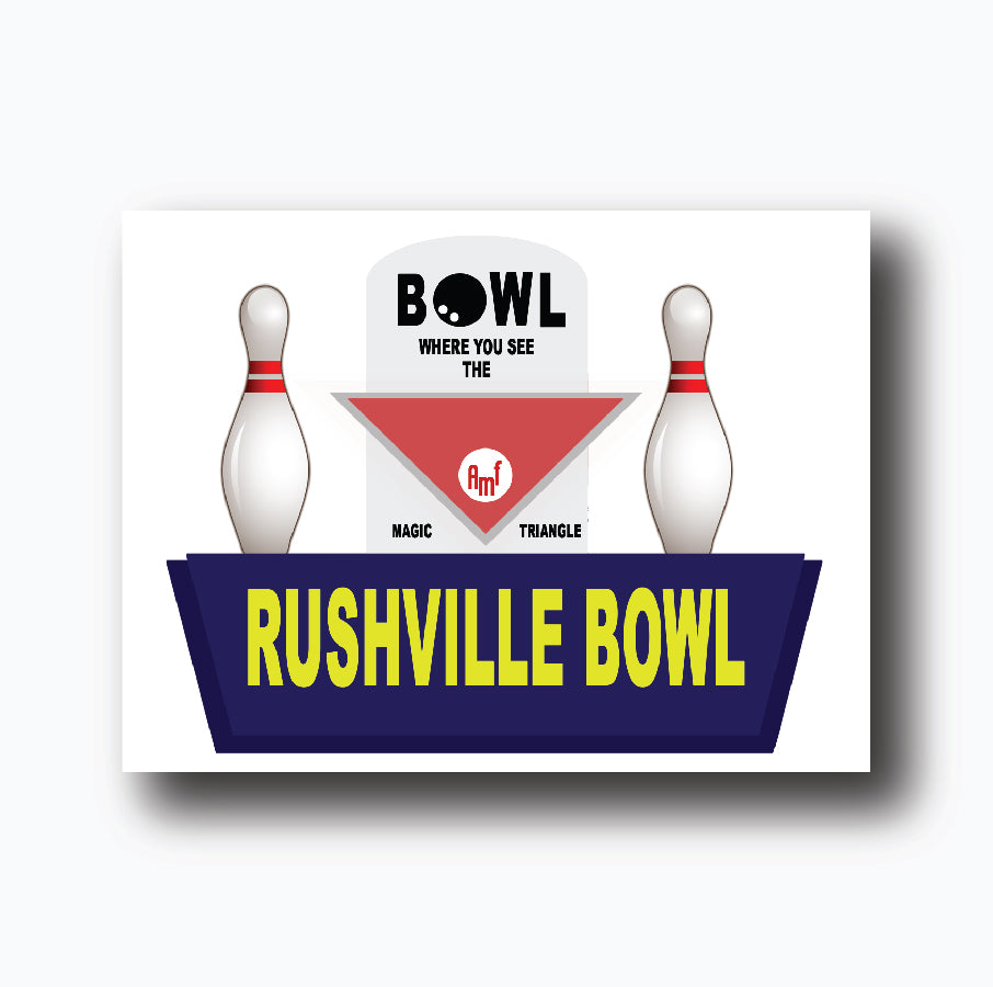 Rushville Bowl Sticker