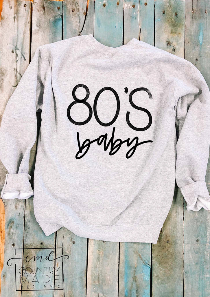 80s Baby Crewneck Sweatshirt