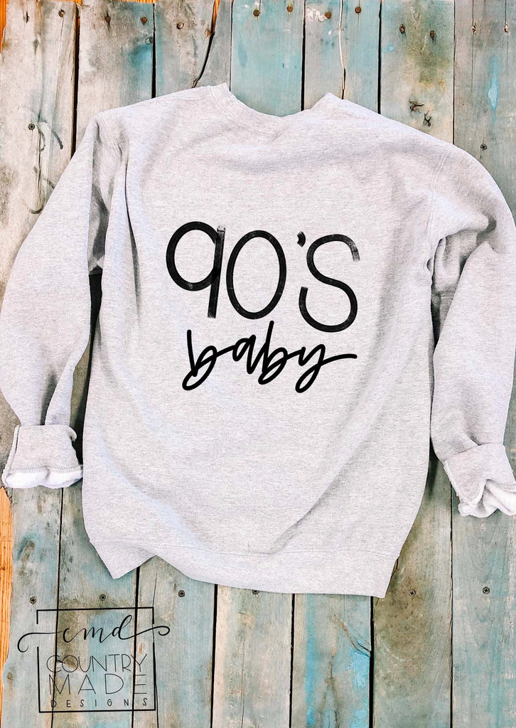 90s Baby Crewneck Sweatshirt