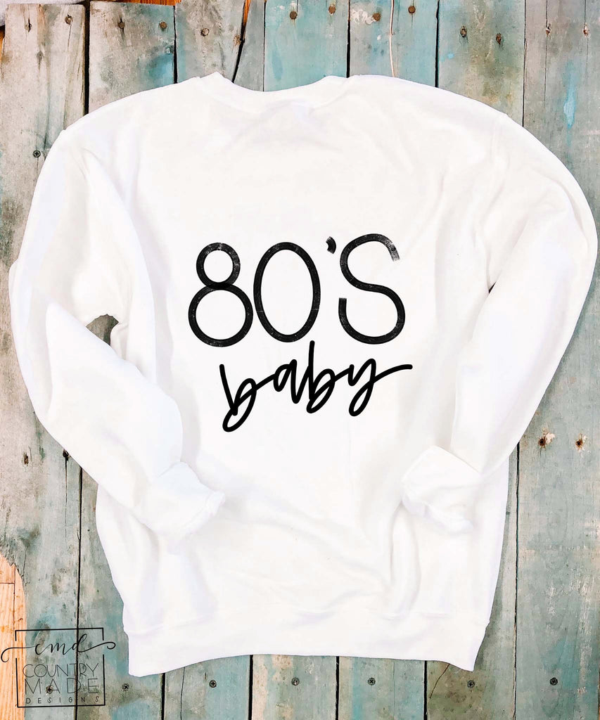80s Baby Crewneck Sweatshirt