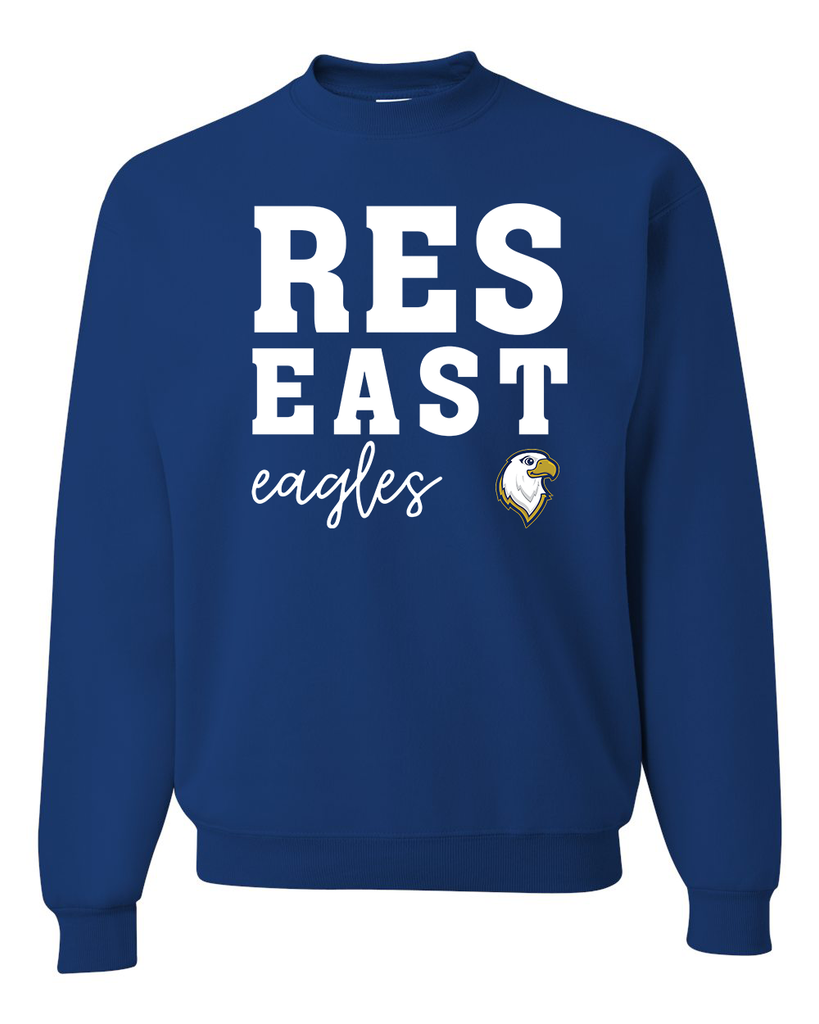 RES East Eagles Logo Crewneck Youth/Adult