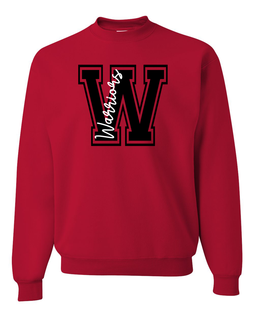 RES W Warriors Crewneck Adult/Youth