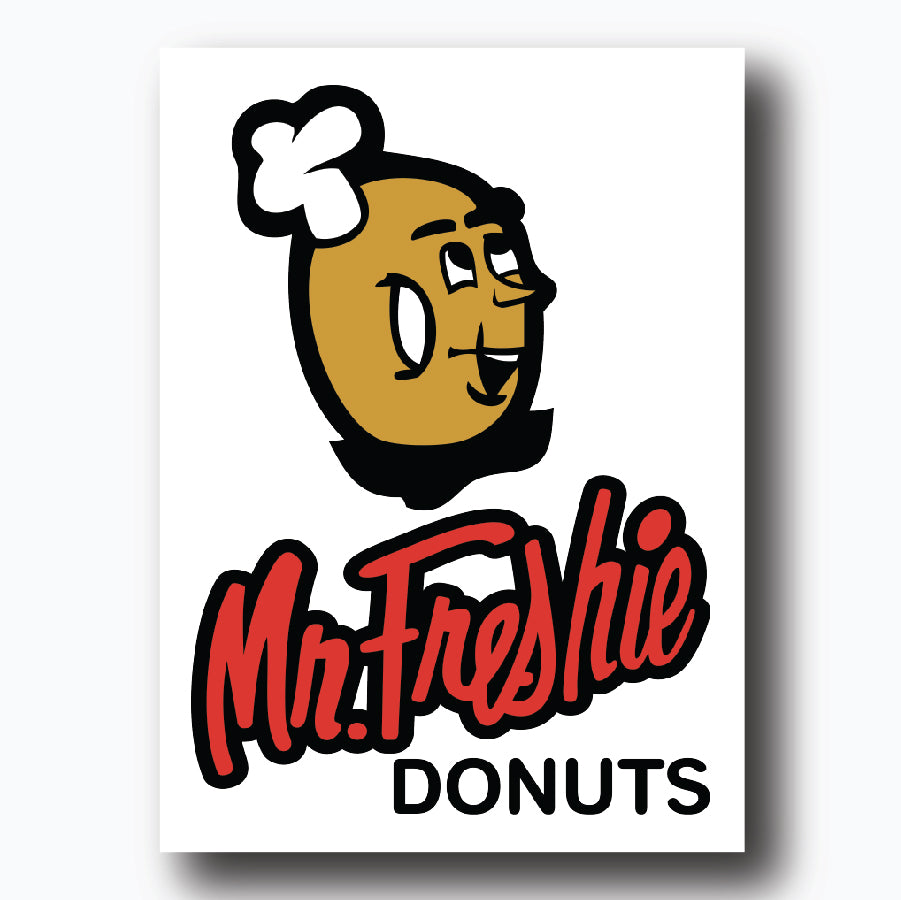 Mr. Freshie Donut Sticker