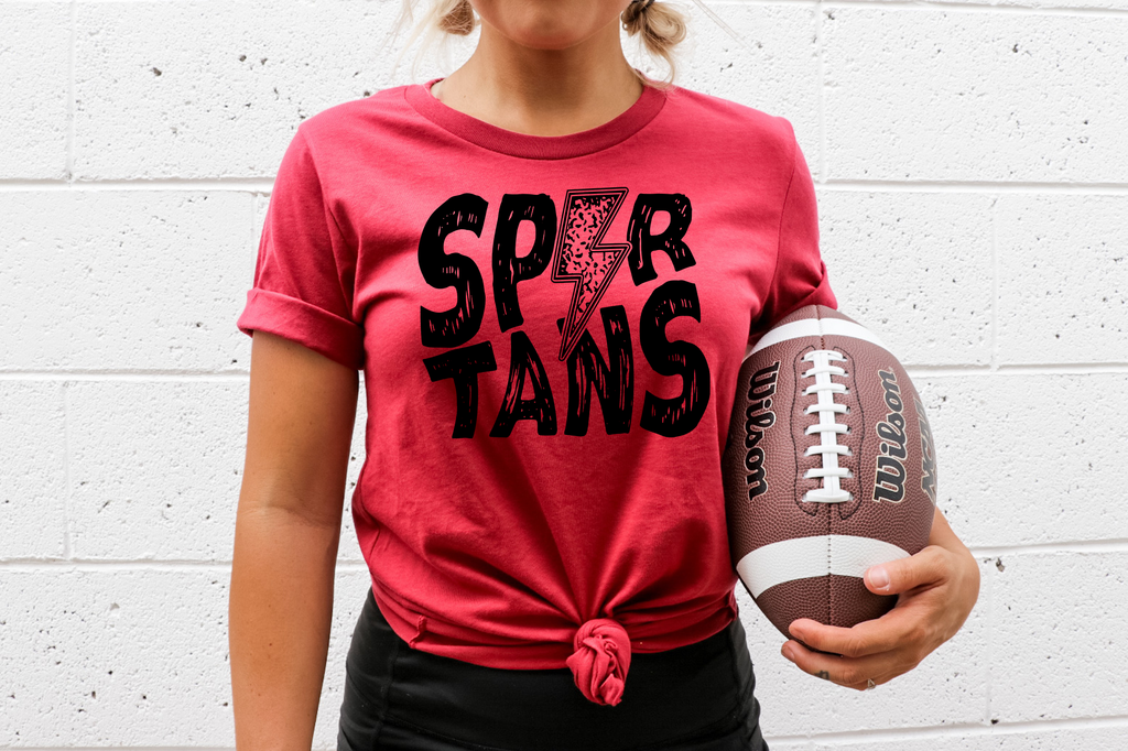 Spartans Red Tee