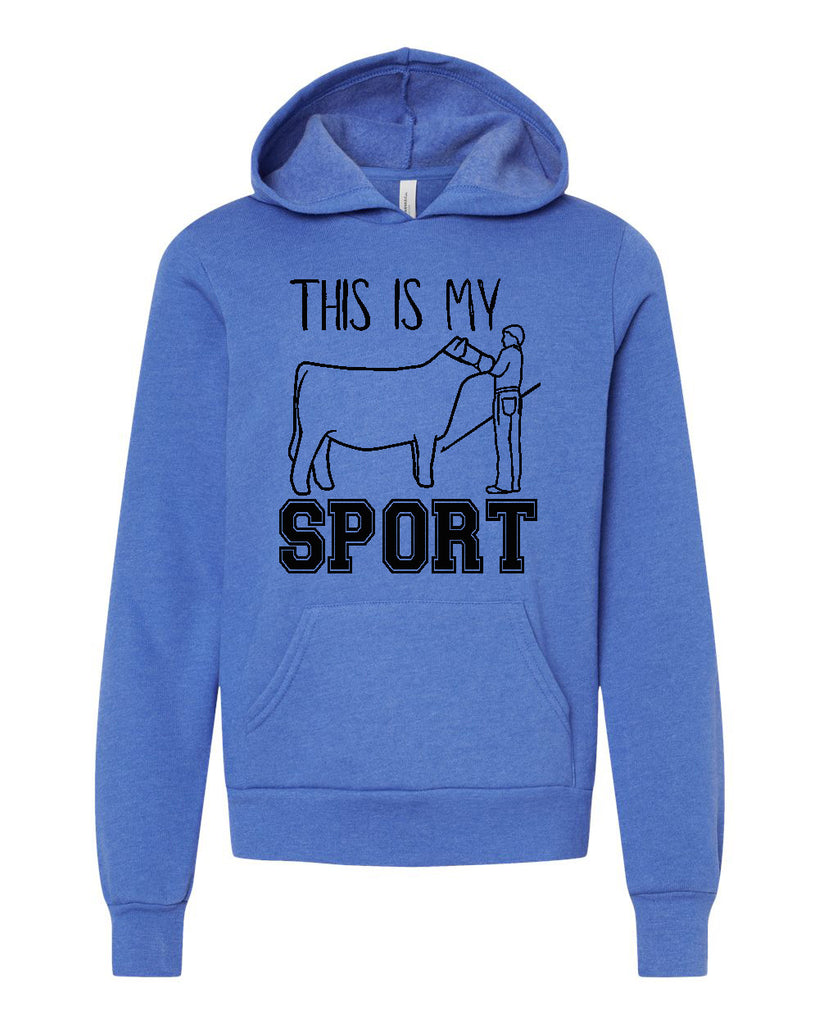 Boy Showman Sweatshirt Blue Youth