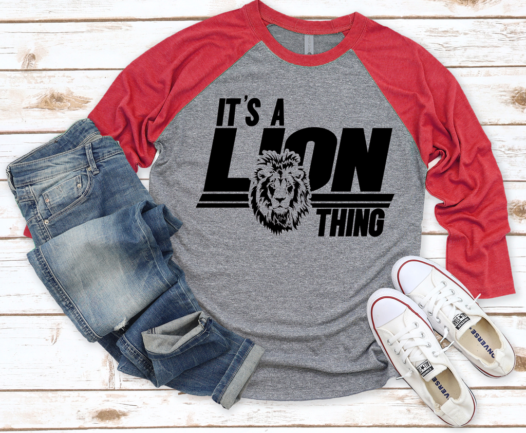 It's a Lion Thing Raglan